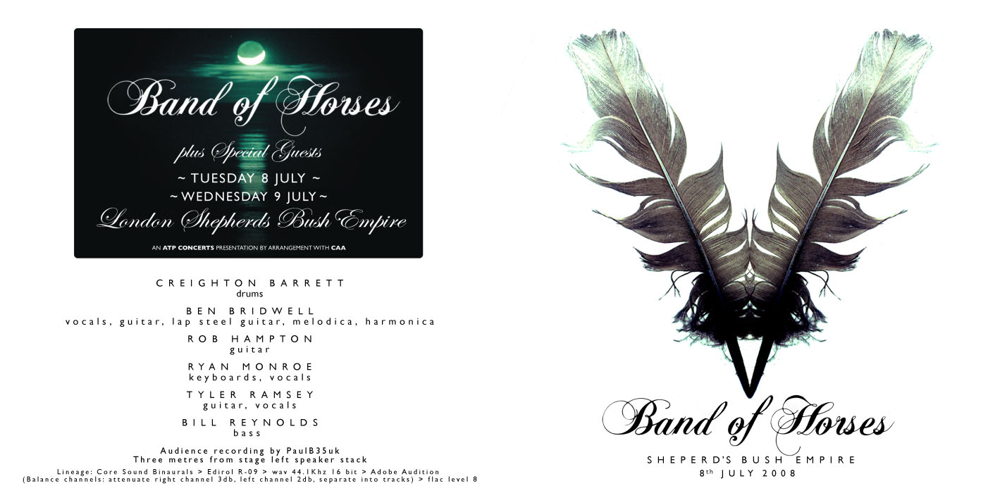 band of horses SBE