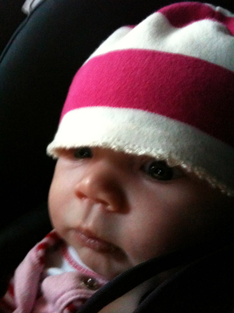 pink hat