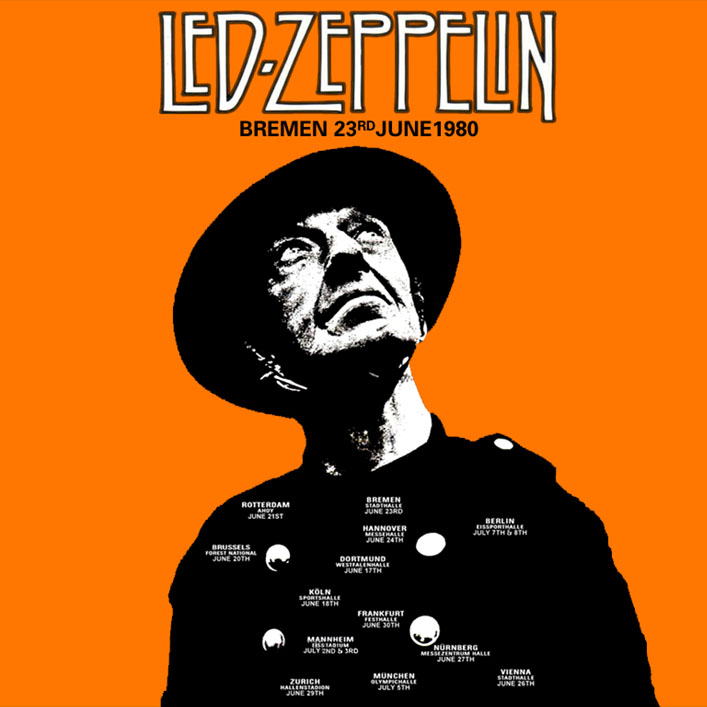 led zeppelin bremen 1980