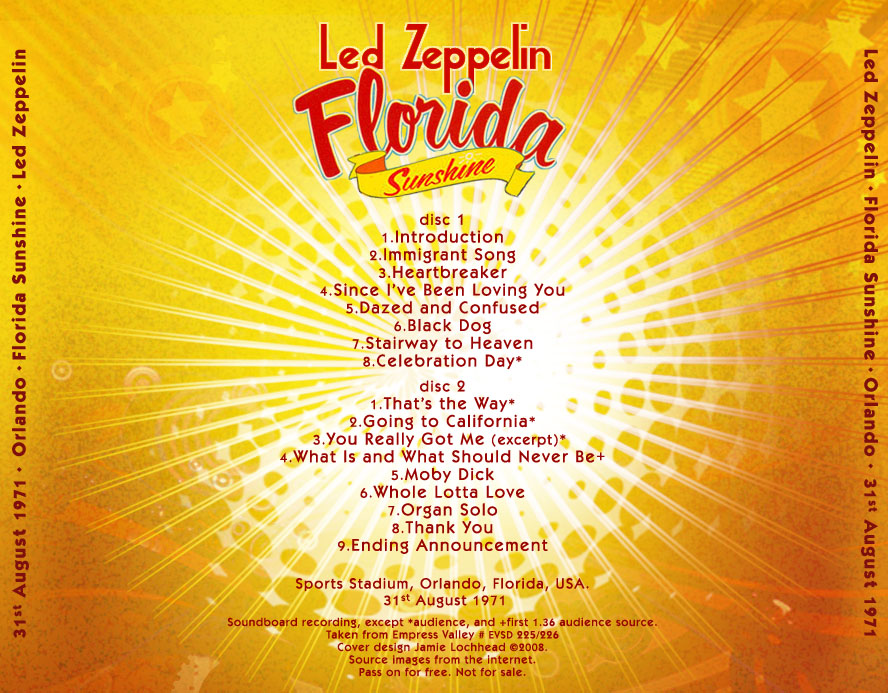 led zeppelin orlando 71