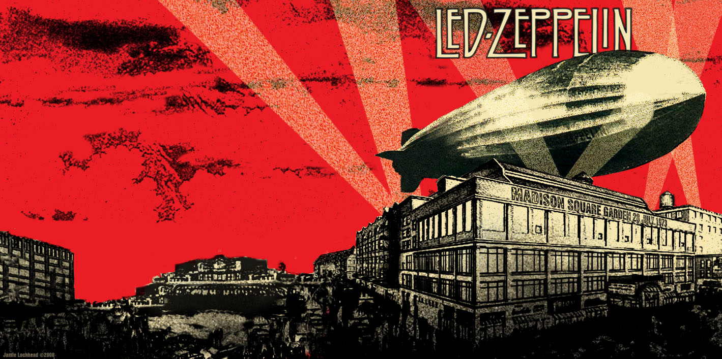 led zeppelin madison square gardens