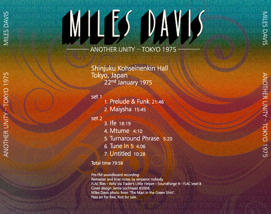miles davis another unity tokyo 75