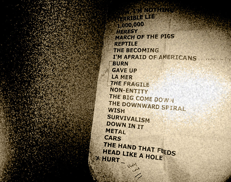 nine inch nails london 2009