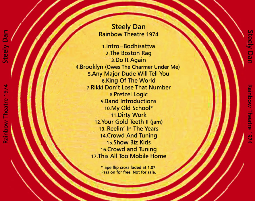 steely dan rainbow 74