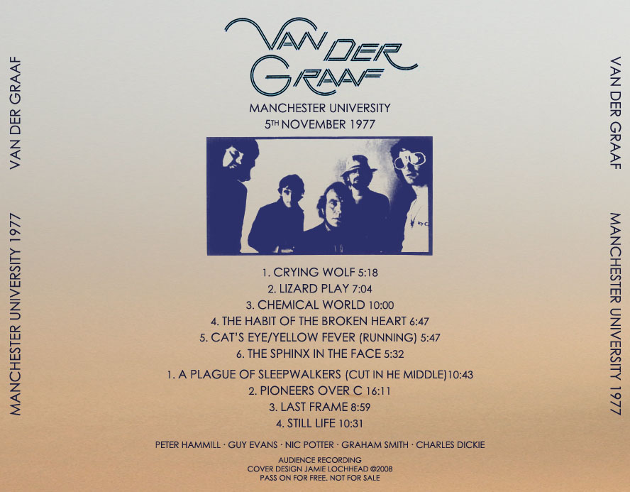 van der graaf manchester 77